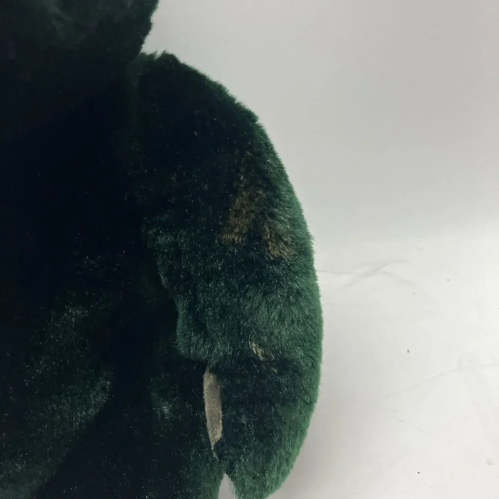 Vintage Velvets By Greek Hunter Green Teddy Bear 10
